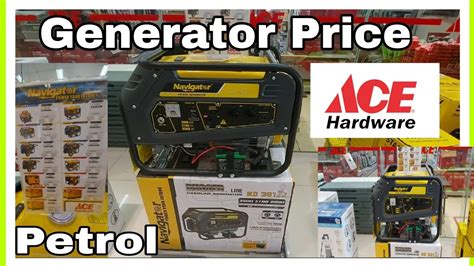 generator price ace hardware philippines|Generator Sets – AHPI.